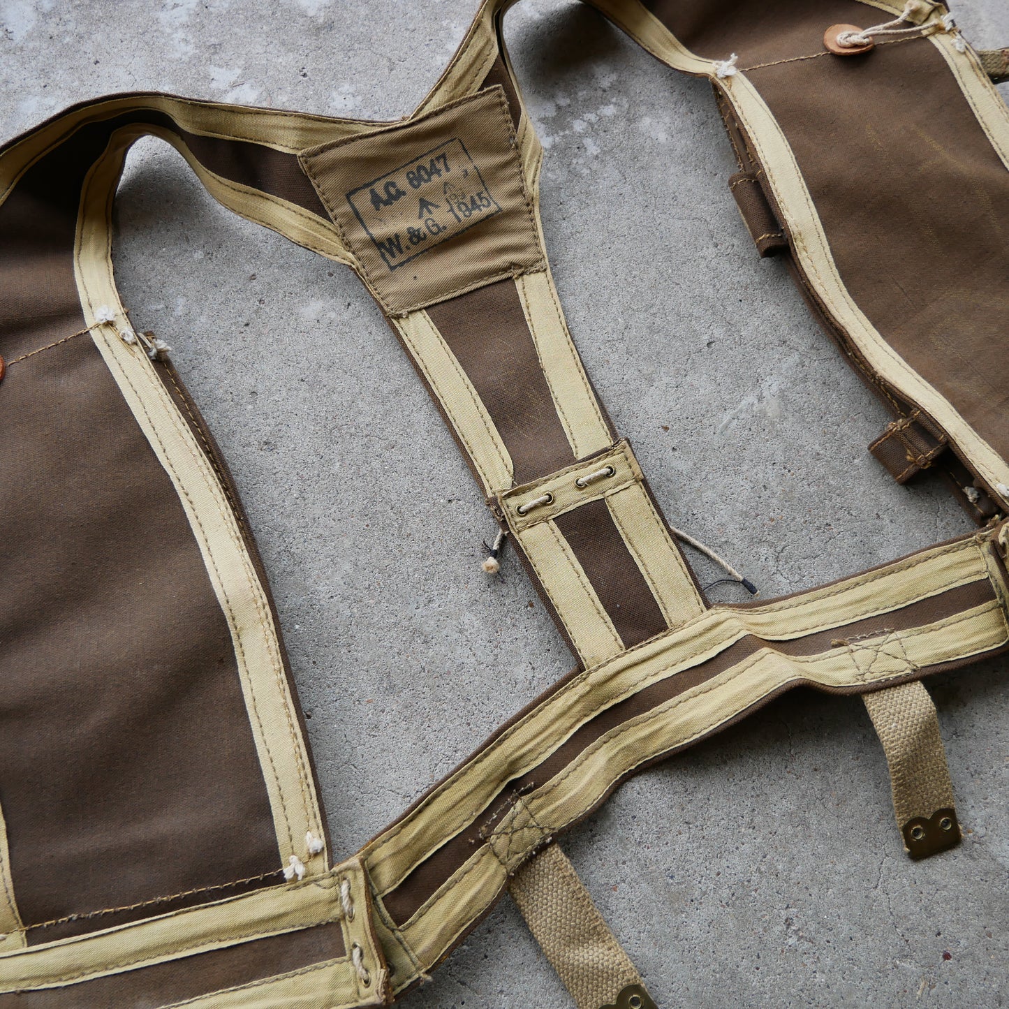 WWII British Skeleton Assault Vest