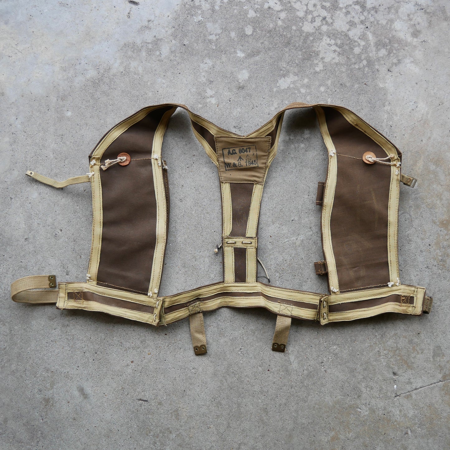 WWII British Skeleton Assault Vest