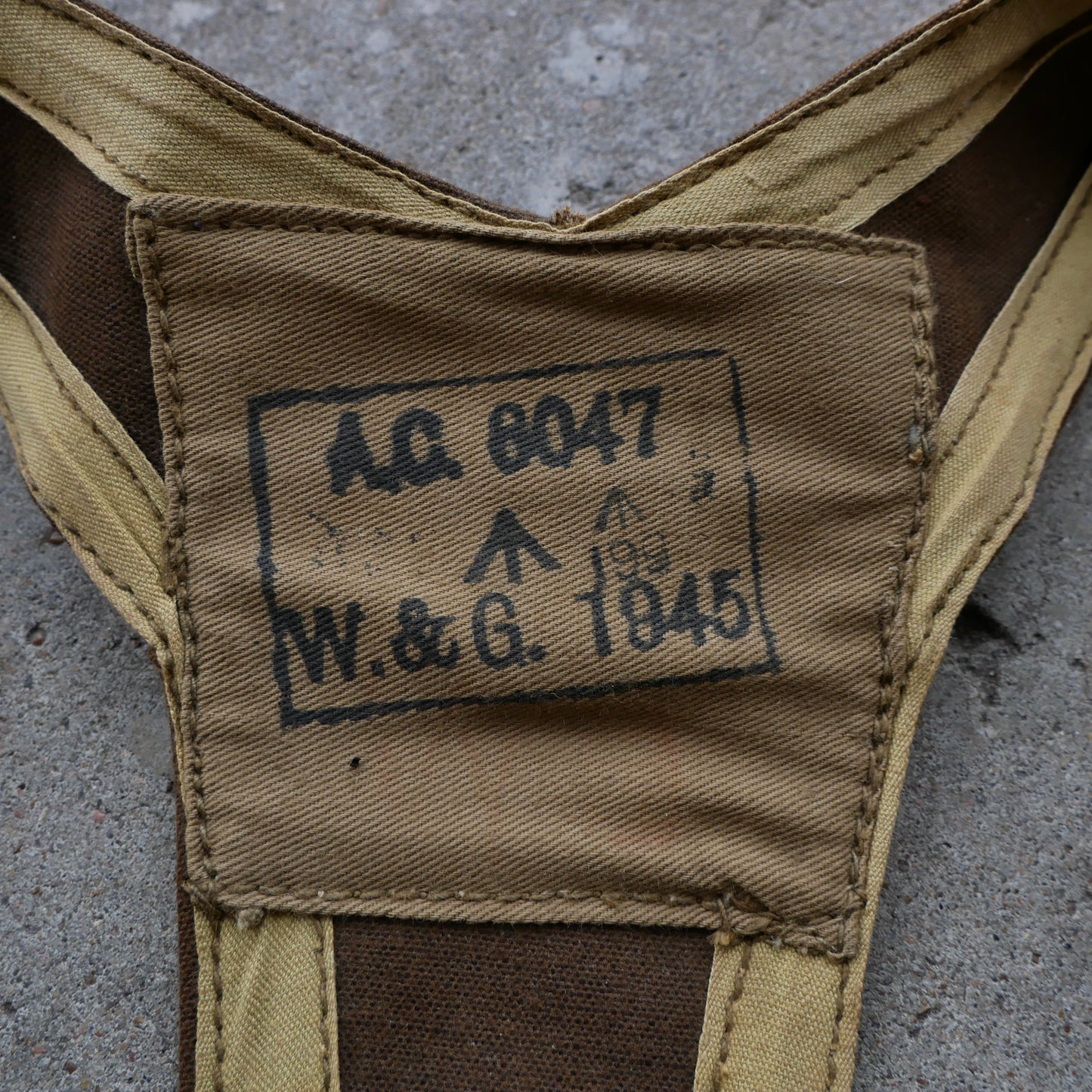 WWII British Skeleton Assault Vest