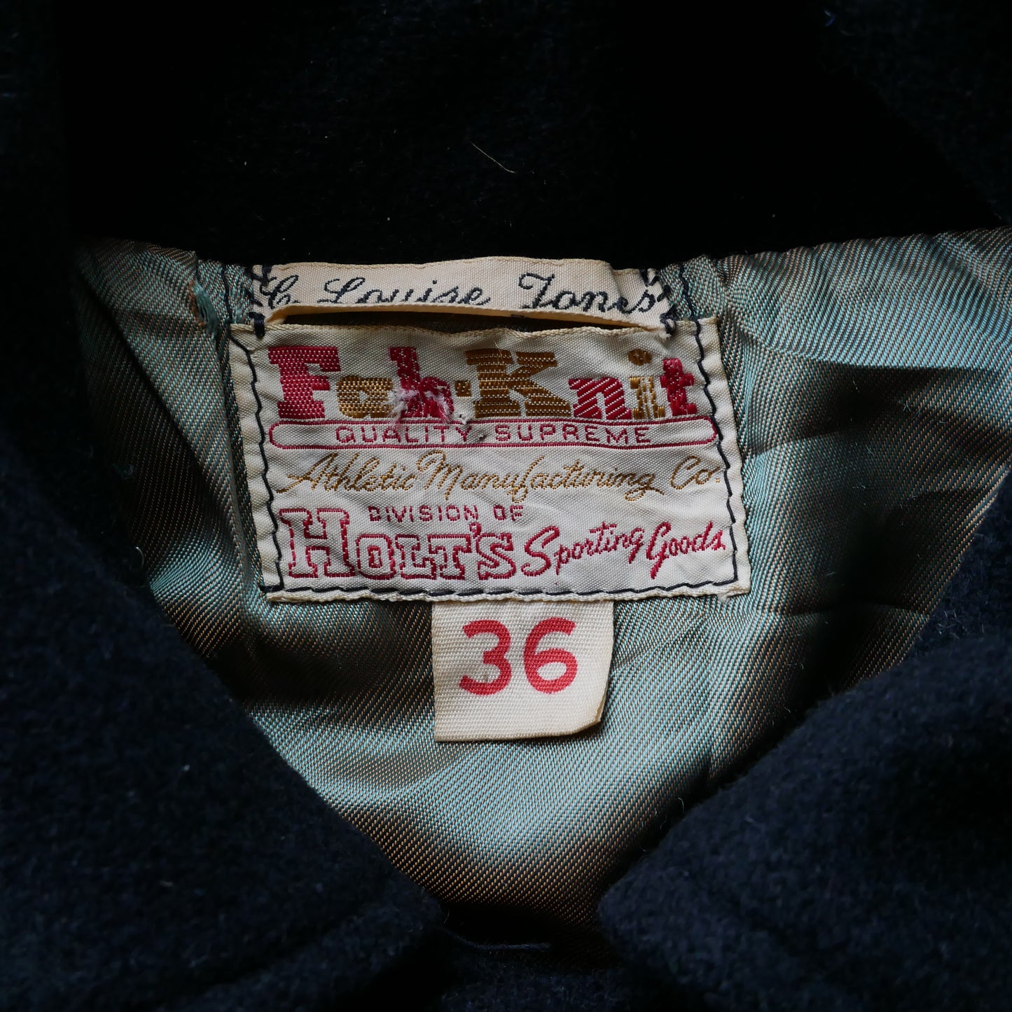 1960’s - B&W Varsity Jacket