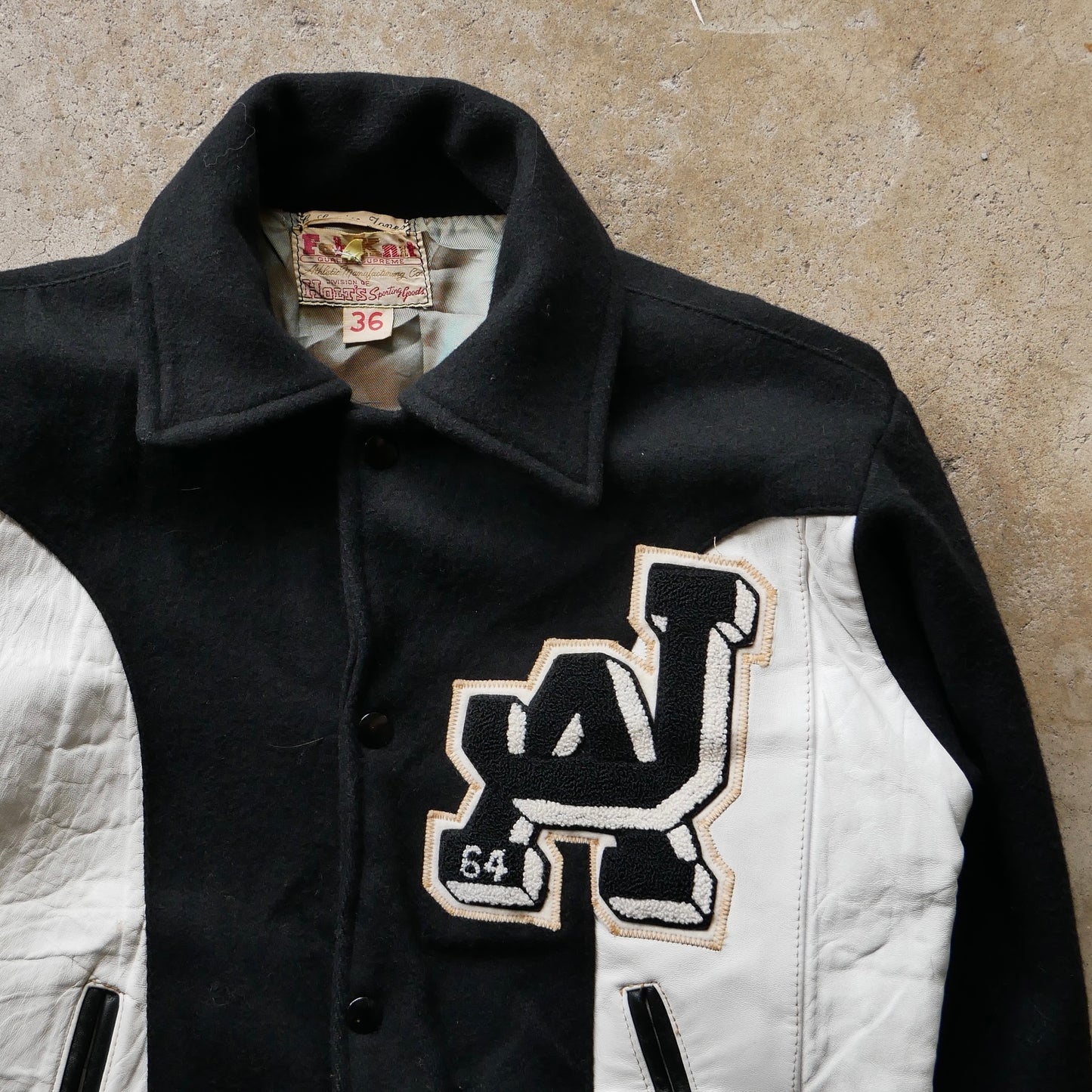 1960’s - B&W Varsity Jacket